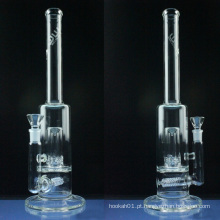 Barrel Perc Water Pipe para Atacado com Gridded Inline (ES-GB-030)